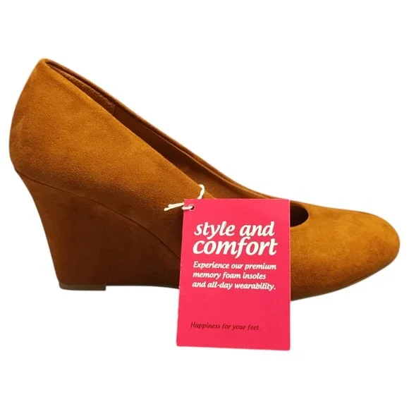 Suede Wedge Dexflex Comfort Wedge Shoes Dexflex Comfort Shoes